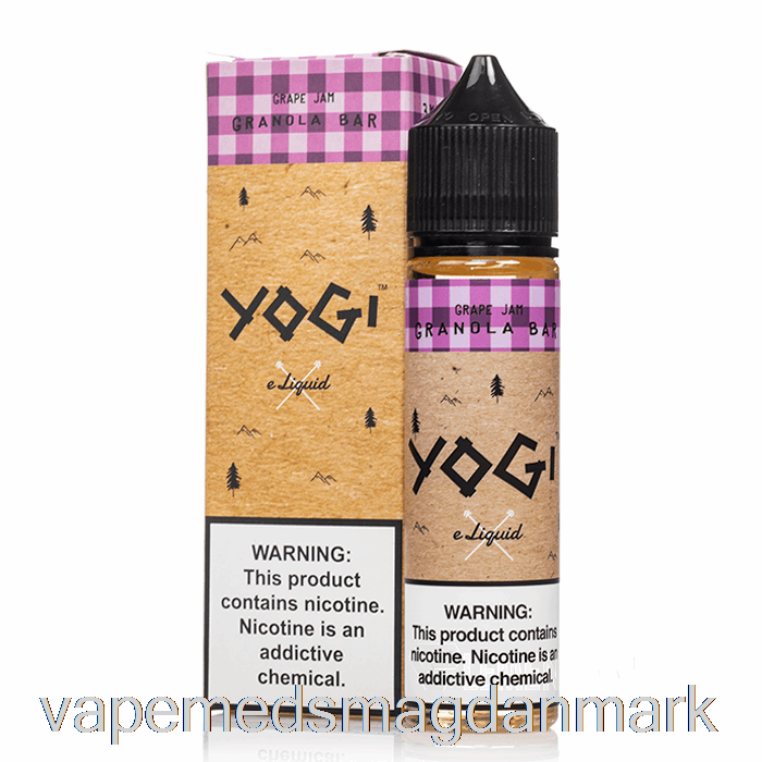 Vape Væske Druesyltetøj Granola Bar - Yogi E-væske - 60ml 6mg